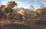 Olivier, Johann Heinrich Ferdinand Italian Landscape Spain oil painting artist